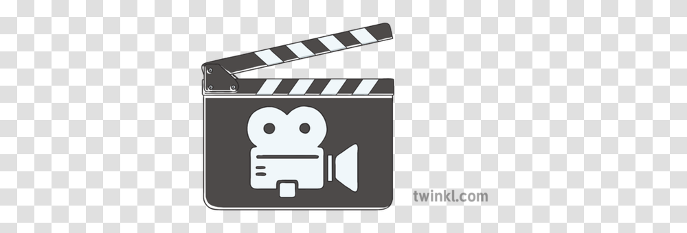 Clapboard Animation Cinema Camera Ks2 Cartoon, Cassette, Paper Transparent Png