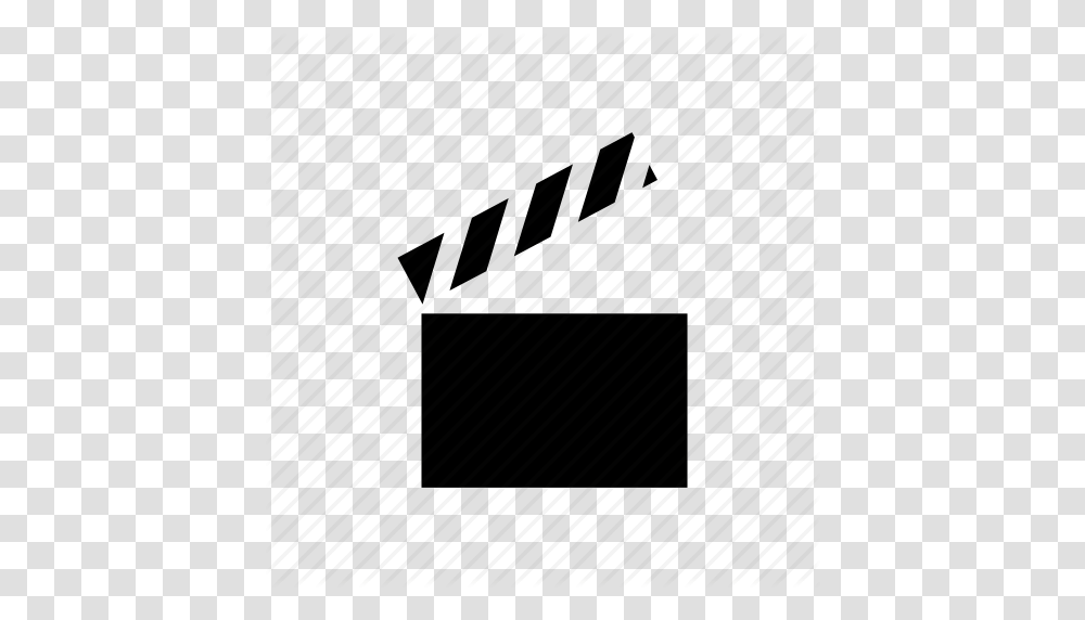 Clapboard Film Slate Graphic Motion Movie Video Icon, Paper Transparent Png