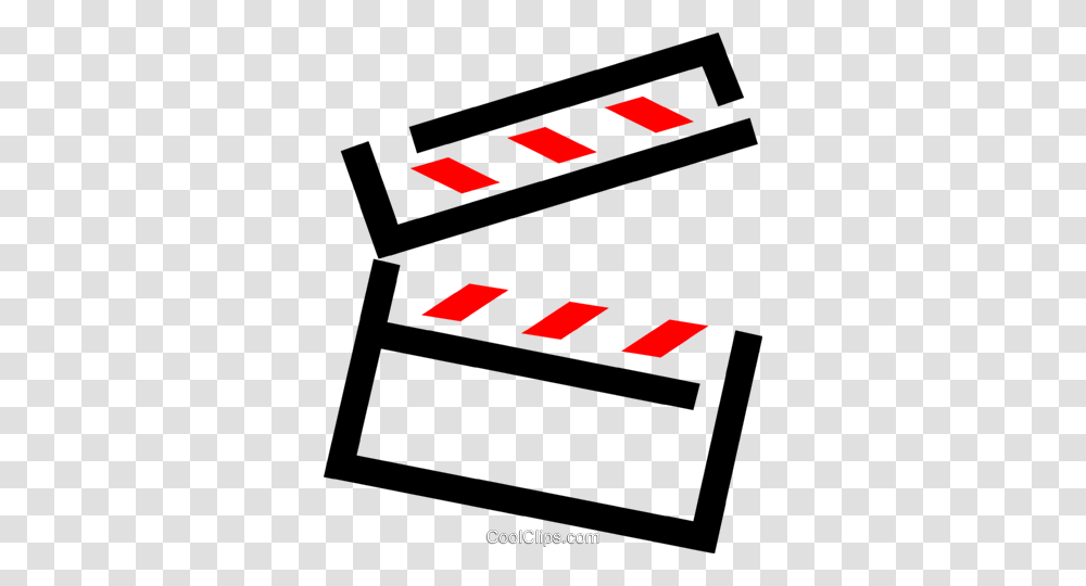 Clapboard Royalty Free Vector Clip Art Illustration, Fence, Road, Barricade, Tarmac Transparent Png