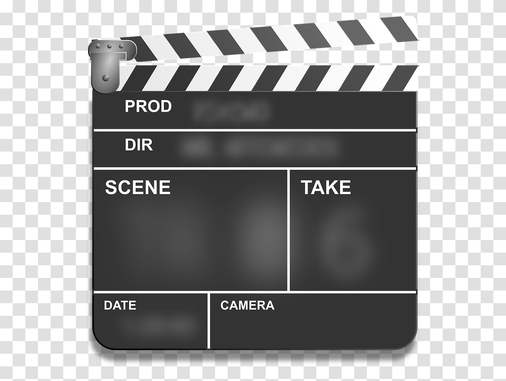 Clapper Film Motion Picture Movies Slate Lights Camera Action, Fence, Barricade Transparent Png