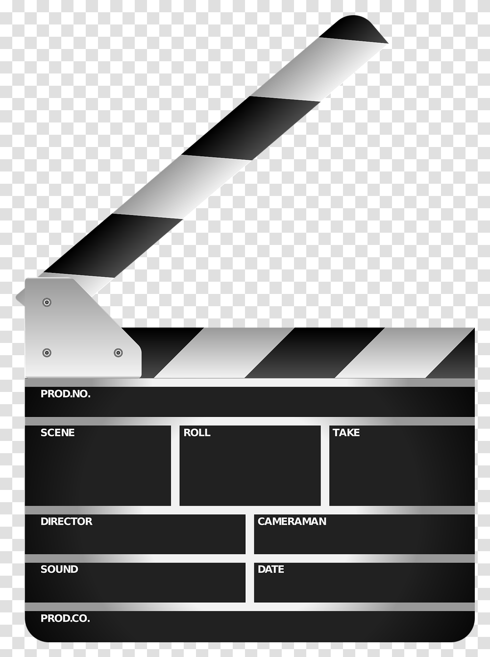 Clapperboard Film Cinema Filmklapper, Lighting, Tool Transparent Png