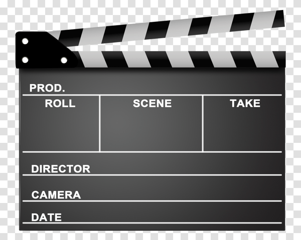 Clapperboard Film Director Filmmaking Film Clapper, Plan, Plot, Diagram, Lighting Transparent Png