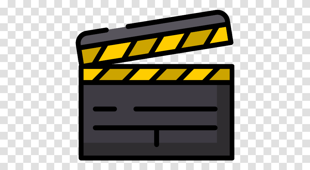 Clapperboard Icon Horizontal, Fence, Barricade Transparent Png