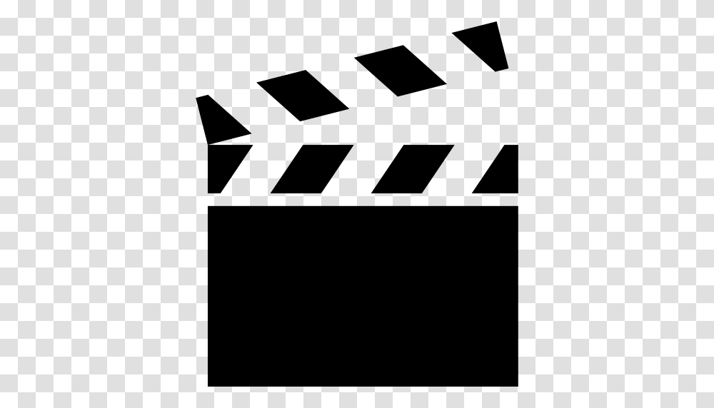 Clapperboard Movie Slate Icon With And Vector Format, Gray, World Of Warcraft Transparent Png