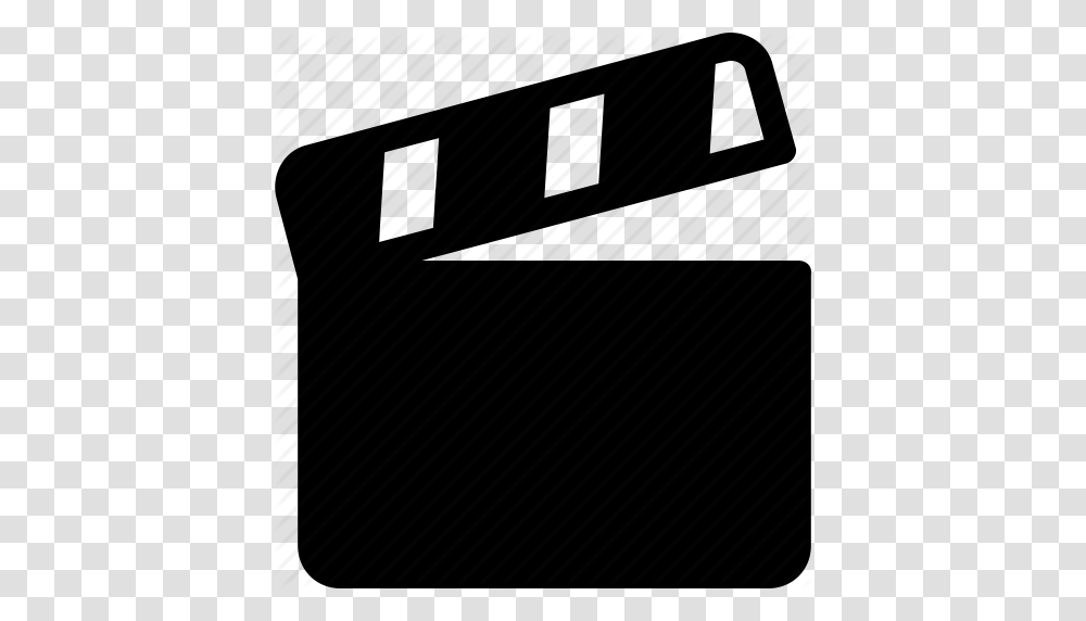 Clapperboard Movie Slate Theater Icon, Bag, Cushion, Electronics Transparent Png