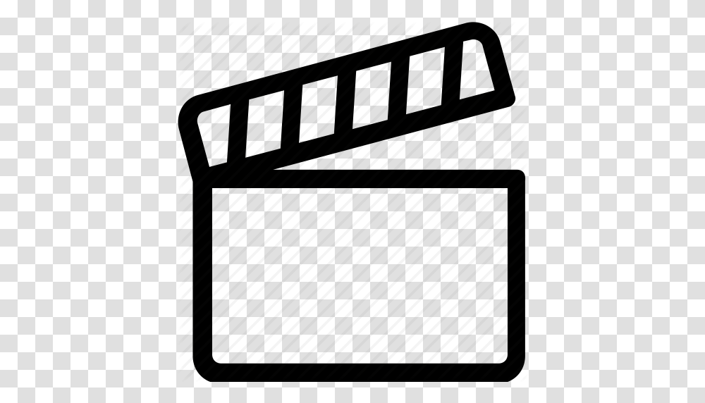 Clapperboard Movie Slate Theater Icon, Furniture, Tabletop, Screen, Electronics Transparent Png