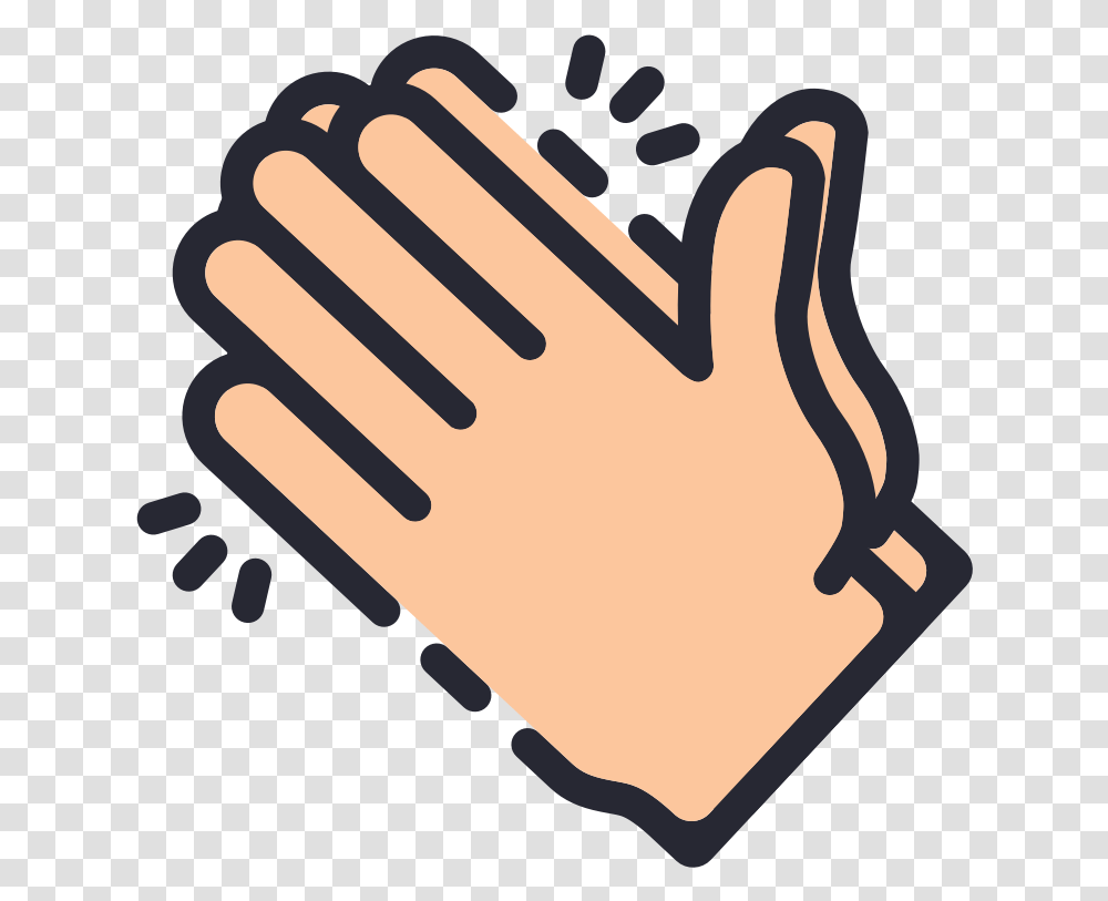Clapping Flat Hand Vector, Apparel, Dynamite, Bomb Transparent Png