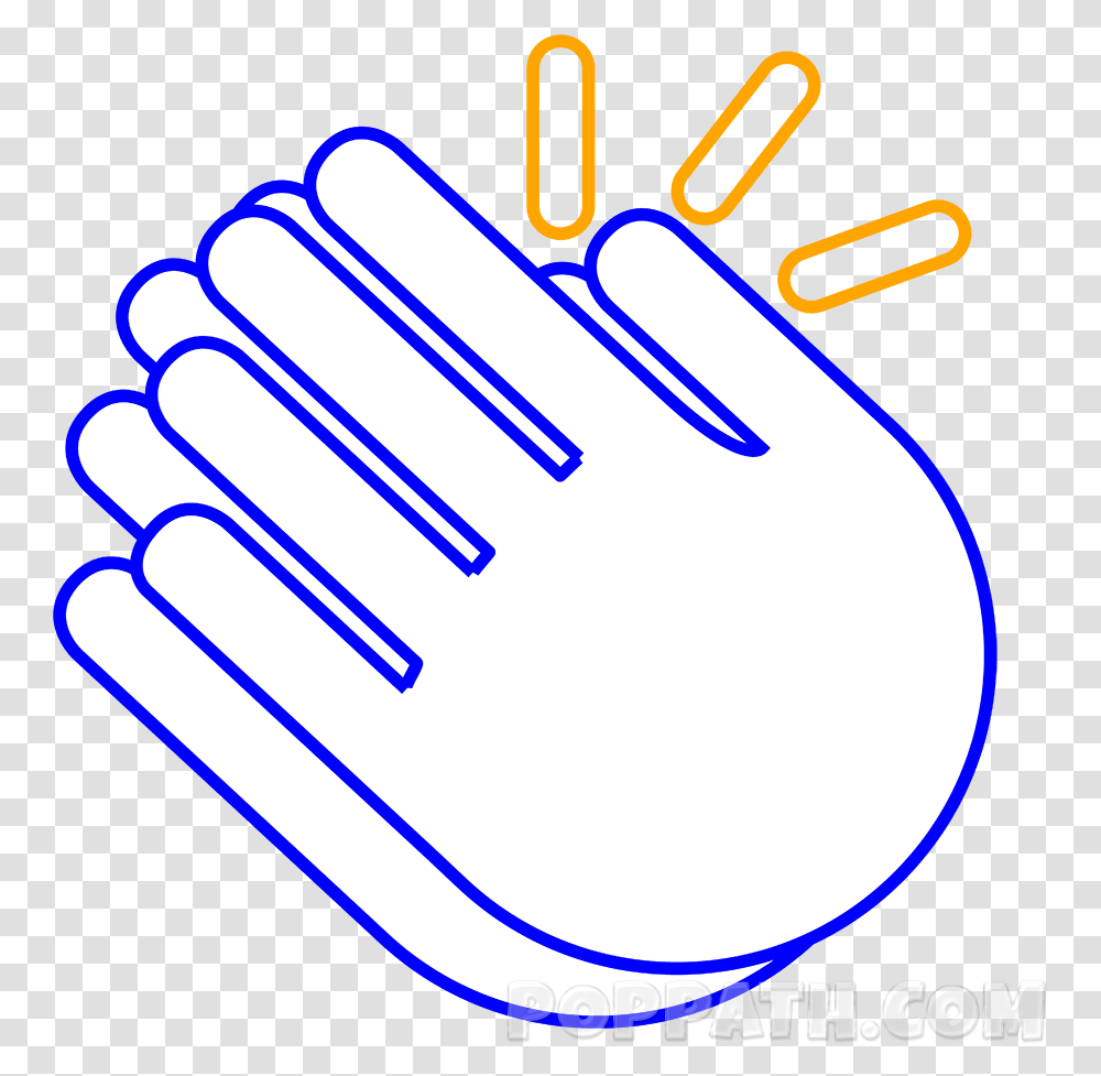 Clapping Hands Drawing Easy, Apparel Transparent Png