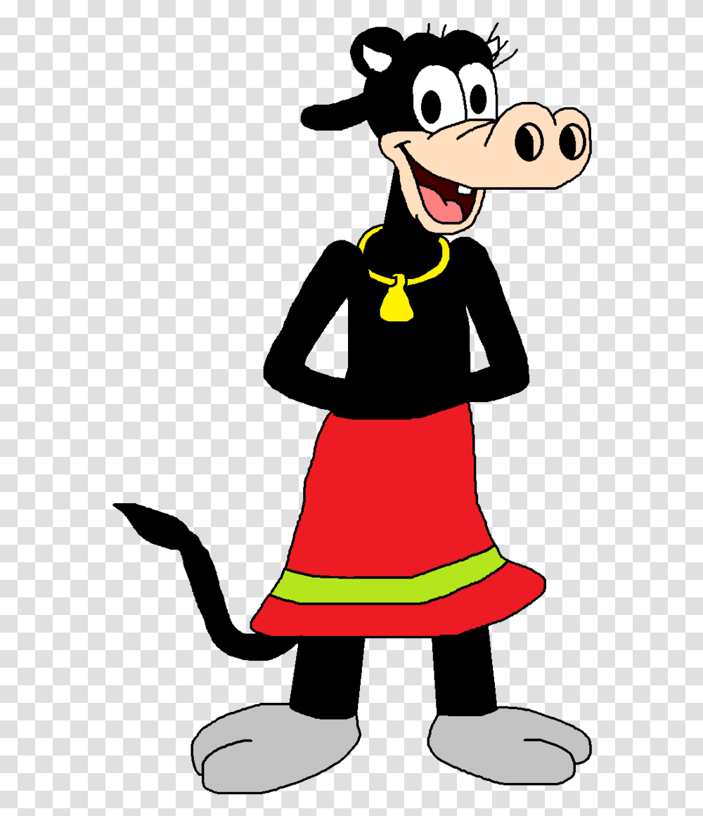 Clarabelle Cow Clarabelle Background, Person, Dress, Meal Transparent Png