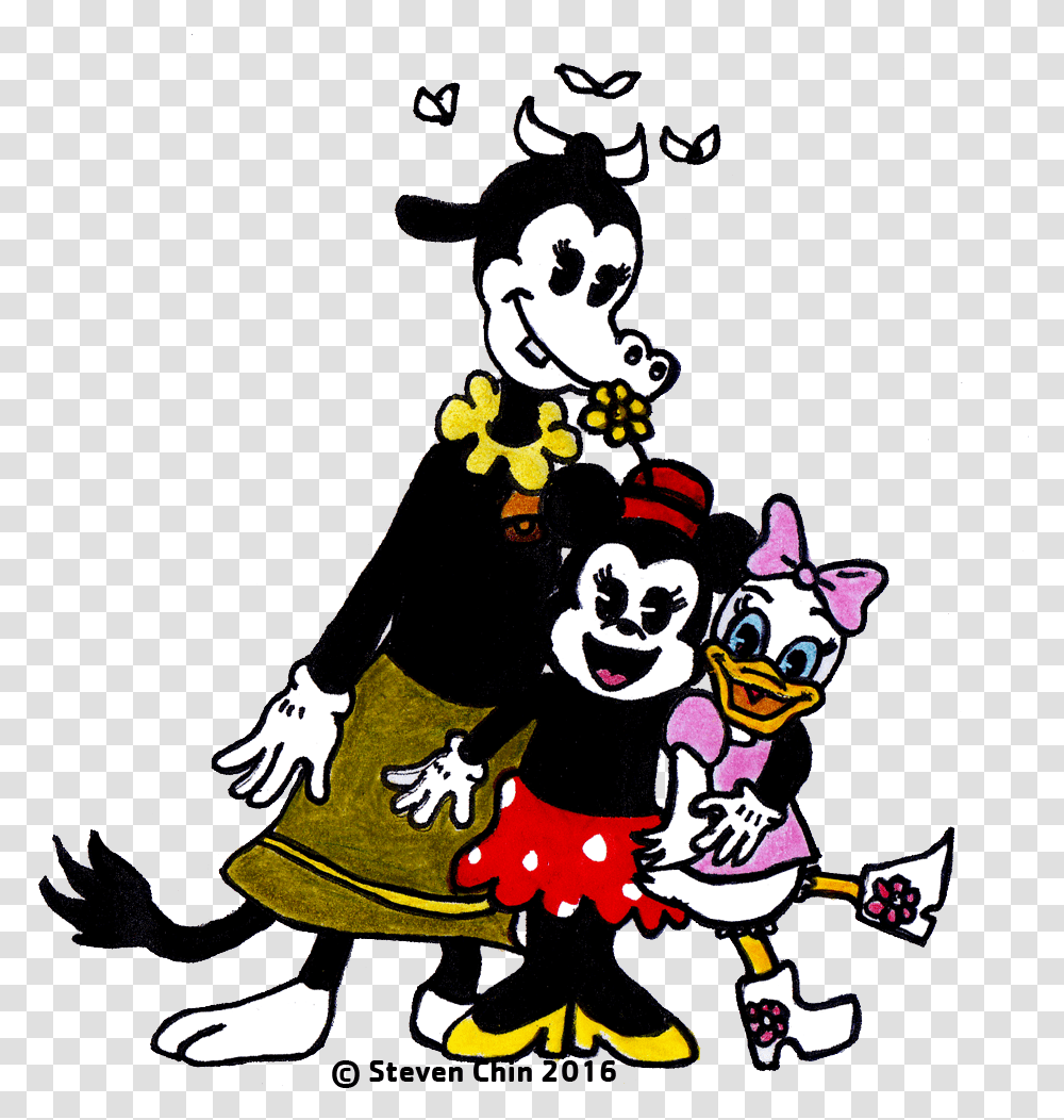 Clarabelle Cow Free Minnie Mouse Daisy Duck Clarabelle, Performer, Person, Human, Clown Transparent Png