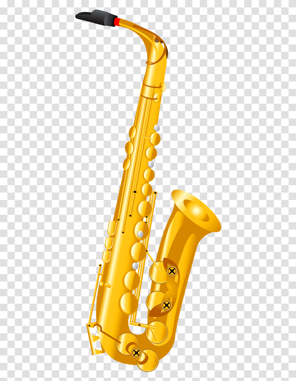 Clarinet Clipart Watercolor Yellow Musical Instruments, Saxophone, Leisure Activities, Brass Section, Horn Transparent Png