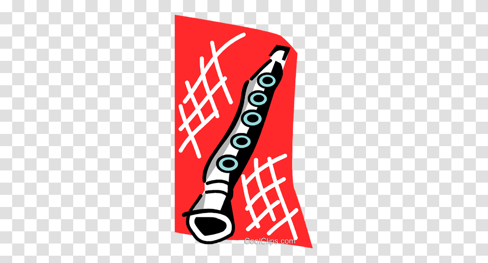 Clarinet Royalty Free Vector Clip Art Illustration, Musical Instrument, Leisure Activities, Flute, Poster Transparent Png