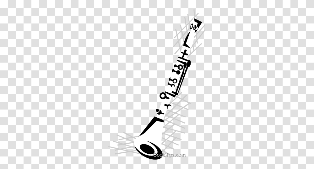 Clarinet Royalty Free Vector Clip Art Illustration, Musical Instrument, Oboe Transparent Png