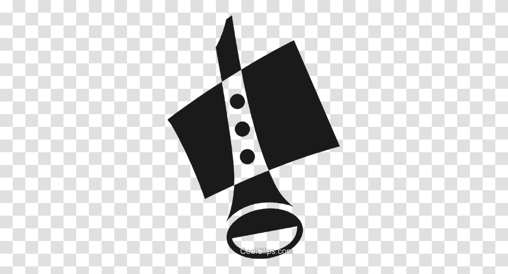 Clarinet Royalty Free Vector Clip Art Illustration, Tool, Hoe Transparent Png