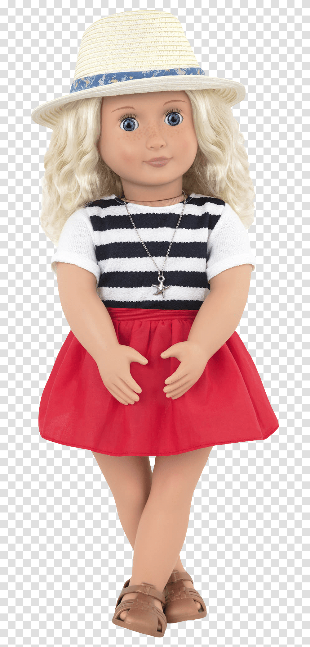 Clarissa Doll 18 Inch Doll Blonde Hair Blue Eyes Our Our Generation Clarissa, Person, Clothing, Skirt, Female Transparent Png