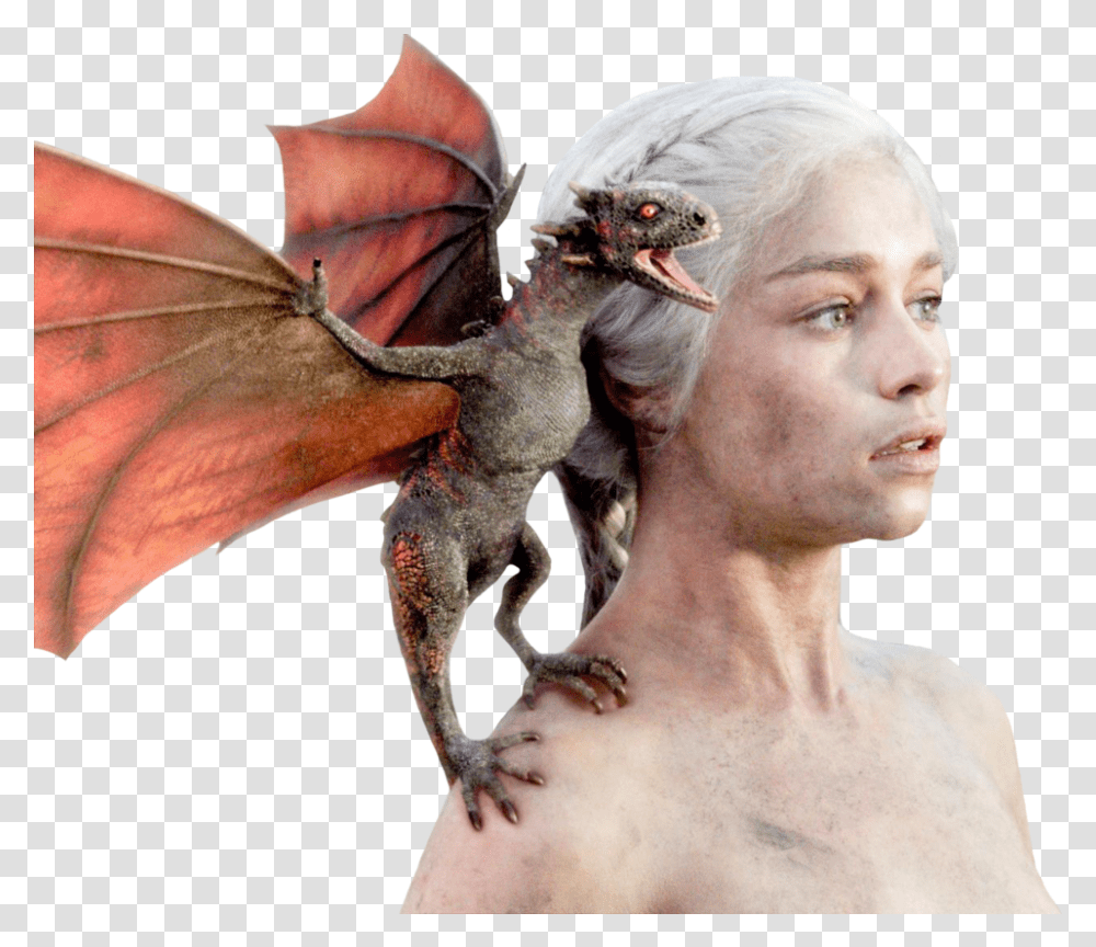 Clarke Game Daenerys Emilia Hq Game Of Thrones, Person, Human, Skin, Dragon Transparent Png