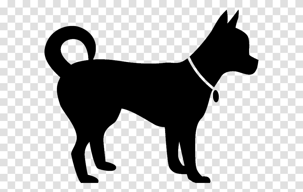Clarkesville Veterinary Hospital Black And White Cartoon Halloween Dogs, Silhouette, Bow, Mammal, Animal Transparent Png