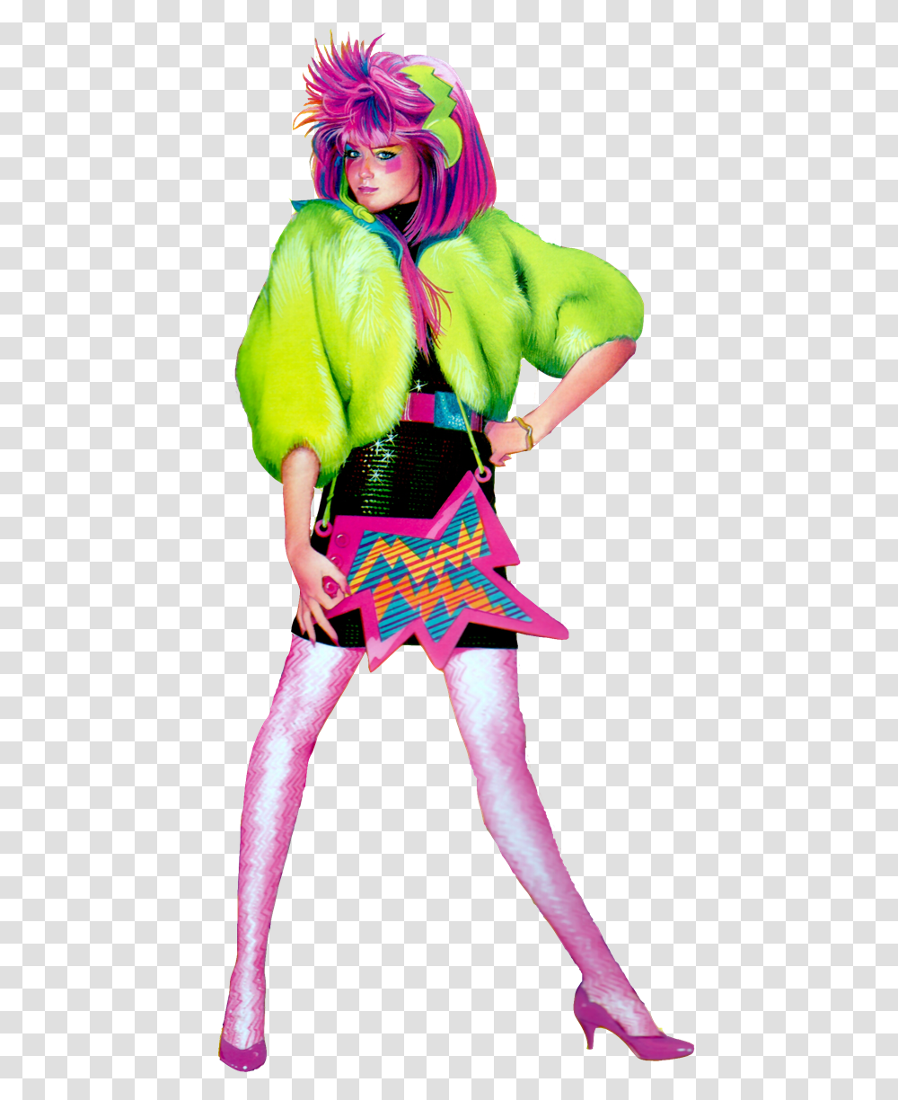 Clash 2nd Edition Jem And The Holograms Concept Art, Costume, Person, Performer Transparent Png