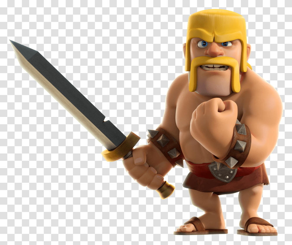 Clash Of Clans Barbarian Clash Of Clans Hay Day Boom Beach Clash Royale Transparent Png