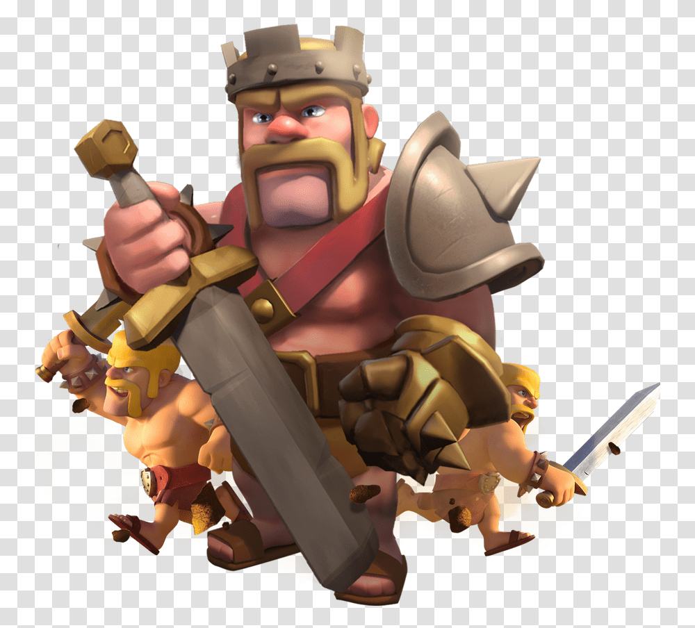 Clash Of Clans Barbarian King, Toy, Overwatch, Sweets, Food Transparent Png