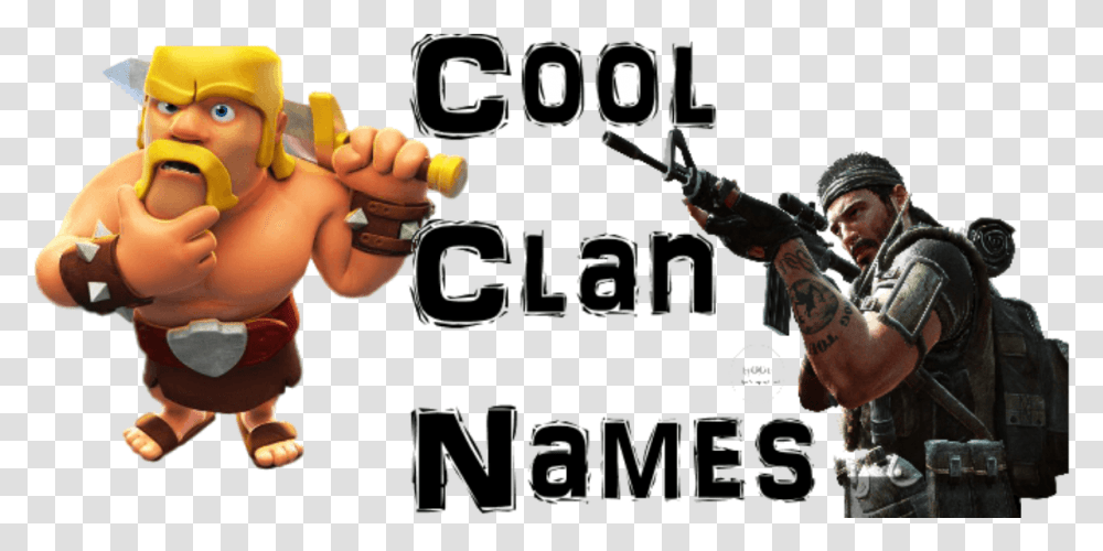 Clash Of Clans Barbarian Thinking, Person, Hand, People Transparent Png