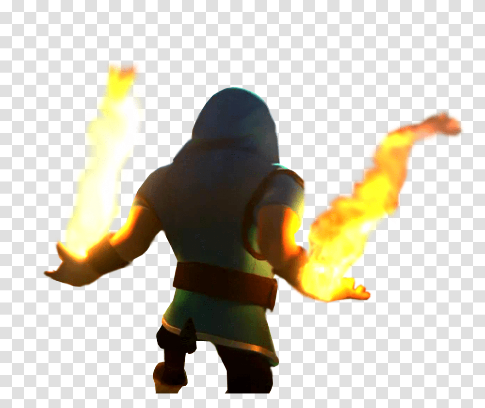 Clash Of Clans Clash Of Clans Images, Person, Human, Fire, Light Transparent Png