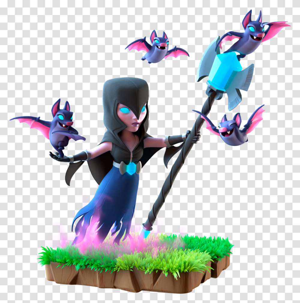 Clash Of Clans Clash Royale Night Witch, Person, Cleaning, Leisure Activities Transparent Png