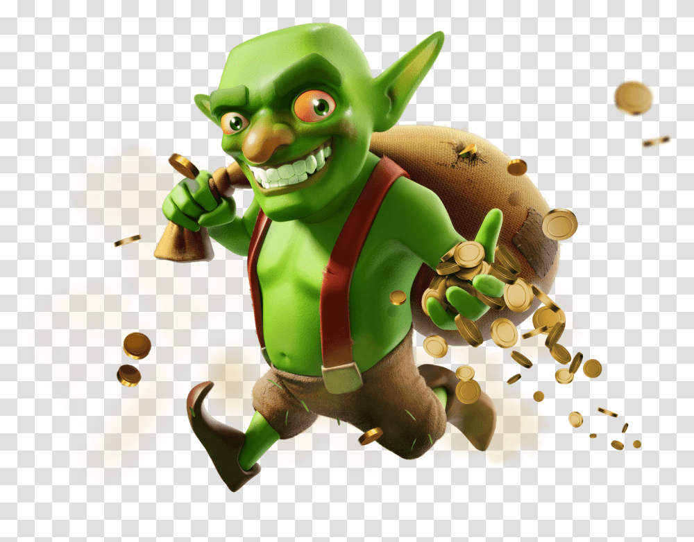 Clash Of Clans Goblin, Toy, Plant, Photography, Figurine Transparent Png