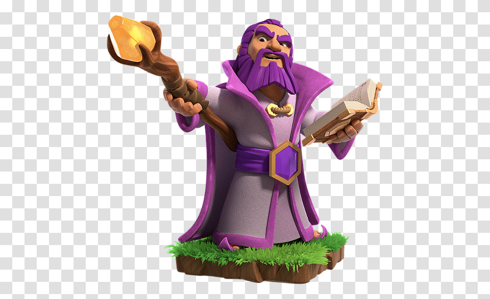 Clash Of Clans Grand Warden, Person, Toy, Figurine Transparent Png