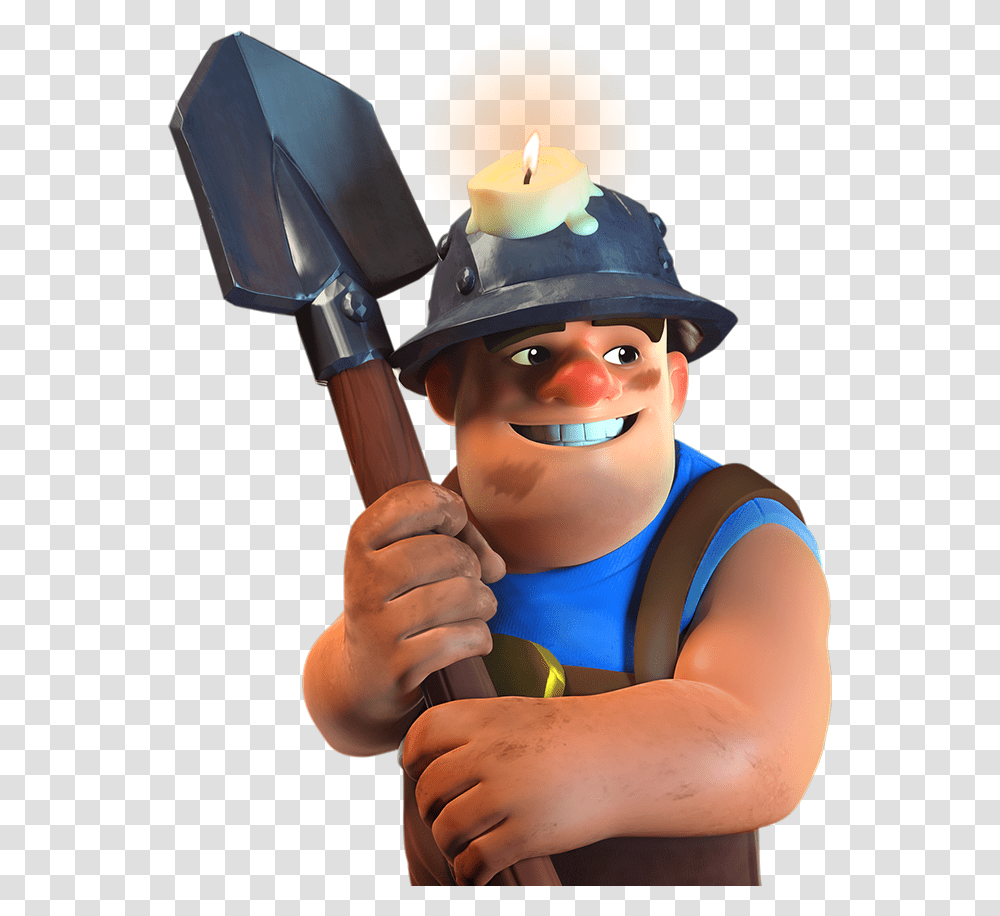 Clash Of Clans Mass Miner Hd Download Download, Person, Human, Hat Transparent Png