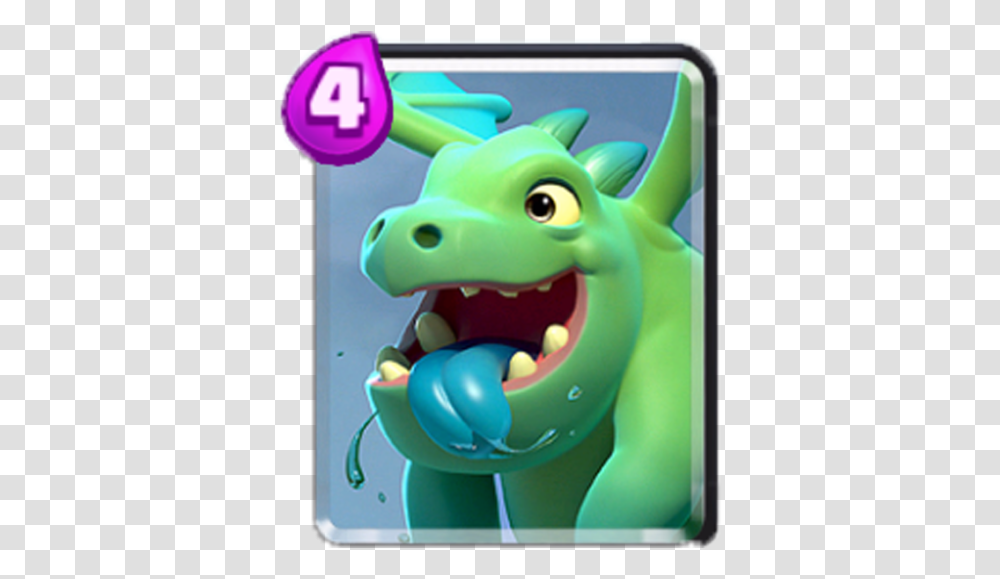 Clash Royale Baby Dragon Card, Toy, Inflatable Transparent Png