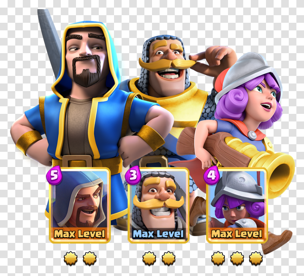 Clash Royale Clipart Clash Royale Star Levels, Person, People, Collage, Poster Transparent Png