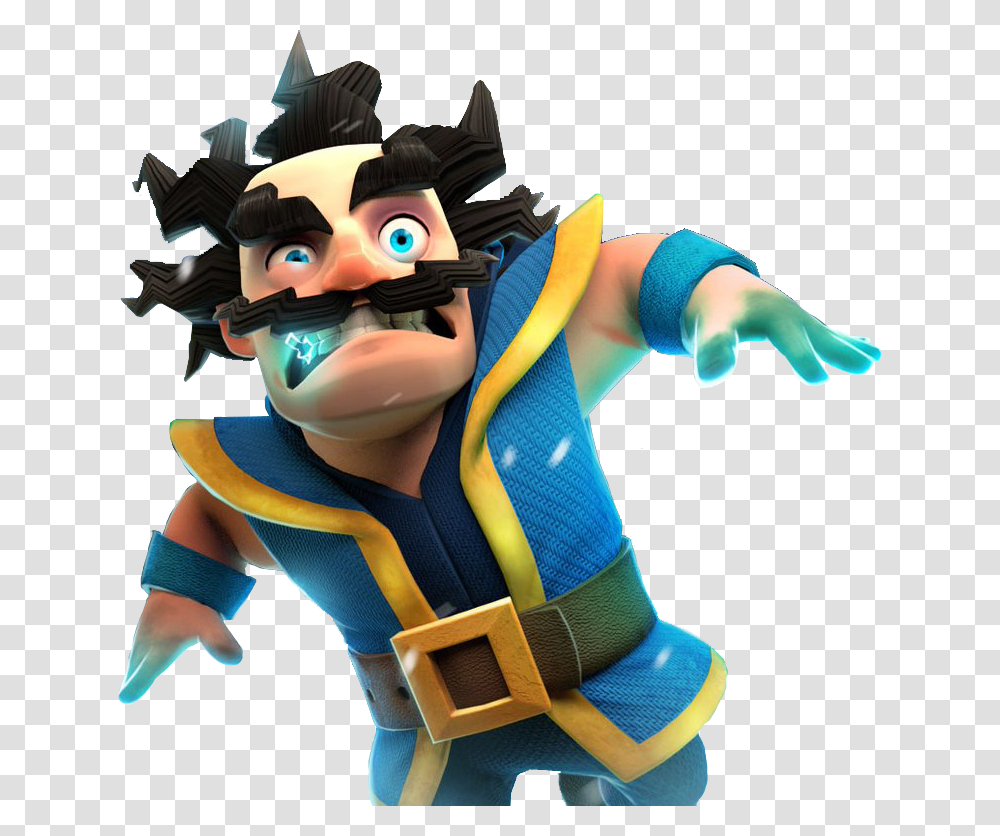 Clash Royale Electro Wizard, Apparel, Vest, Toy Transparent Png