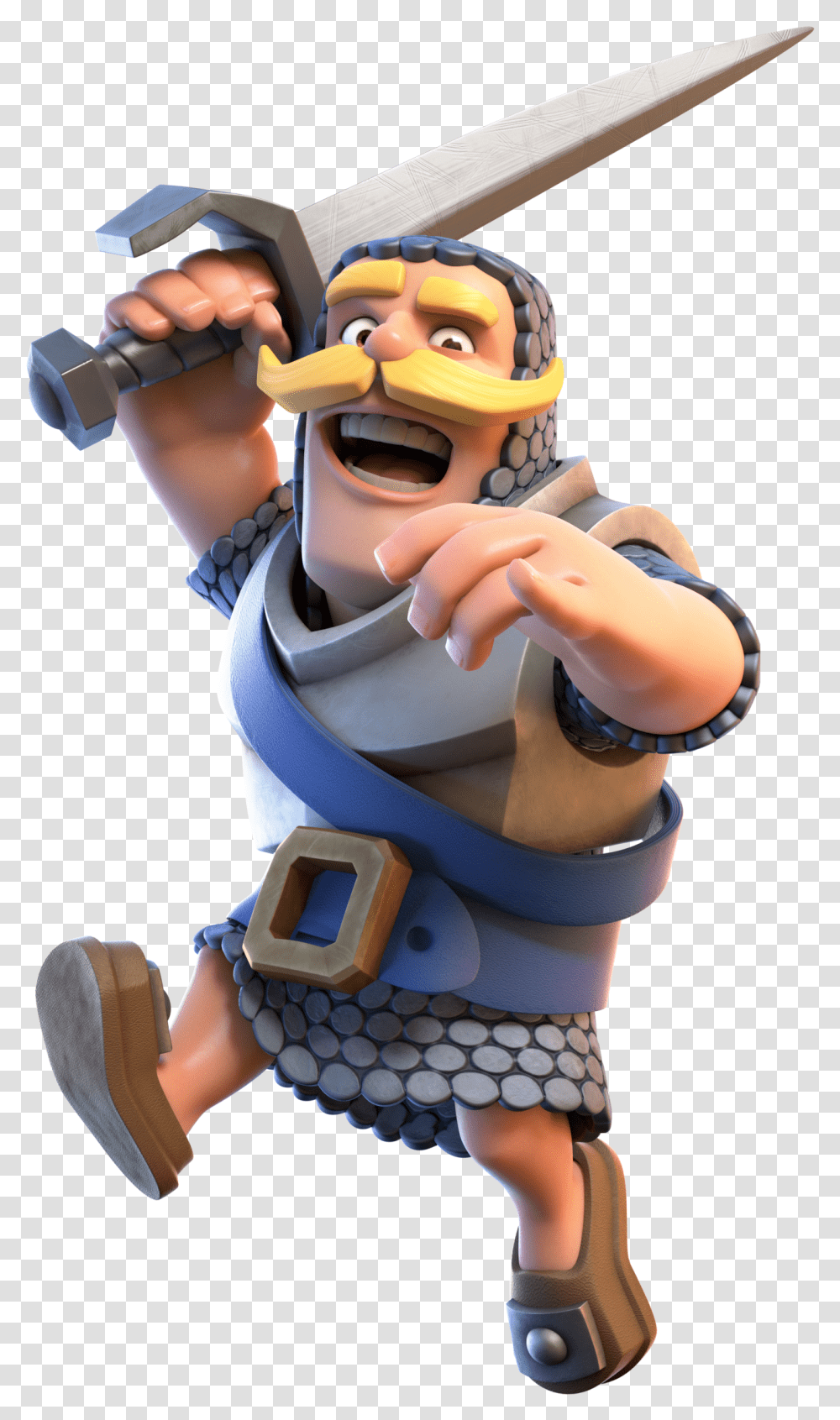 Clash Royale Knight Download Knight Clash Royale, Figurine, Person, People Transparent Png
