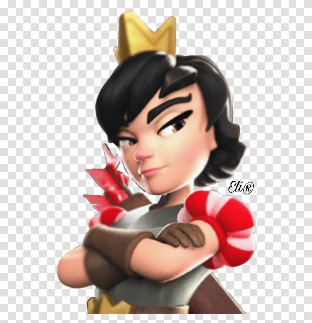 Clash Royale Prince In Legendary Chest, Doll, Toy, Figurine, Person Transparent Png
