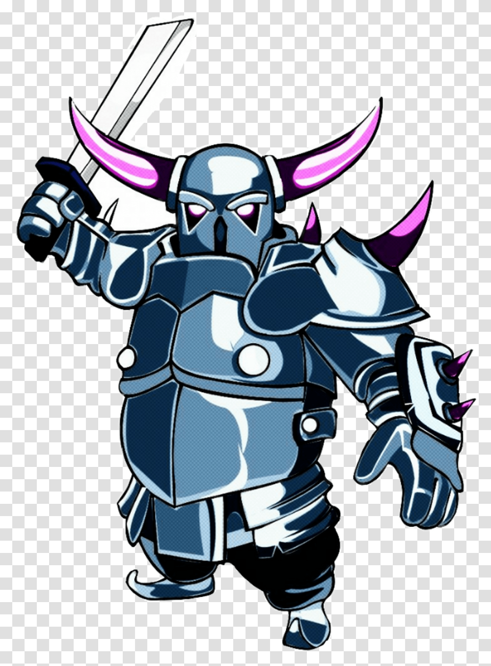 Clash Royale Stickers Clash Royale, Knight, Armor Transparent Png