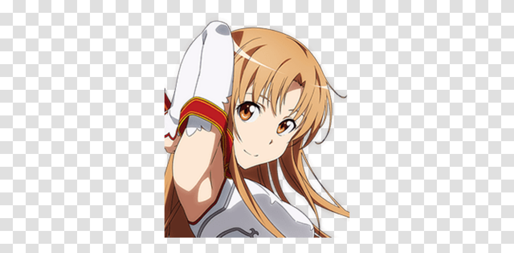 Clash With Asuna Anime Snapchat Filter, Helmet, Clothing, Manga, Comics Transparent Png