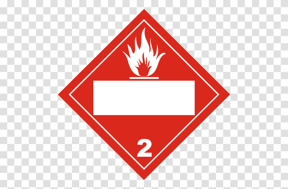 Class 3 Placard, Label, Triangle Transparent Png