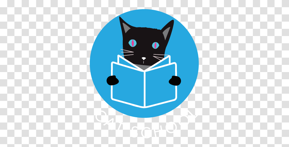Class Footer Logo Lazyload Blur UpData Sizes 25vw Cat School, Pet, Mammal, Animal, Black Cat Transparent Png