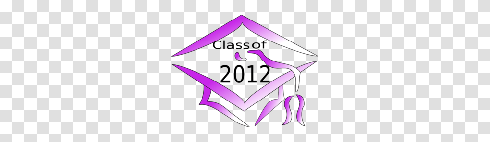 Class Of Graduation Cap Clip Art, Purple, Label Transparent Png