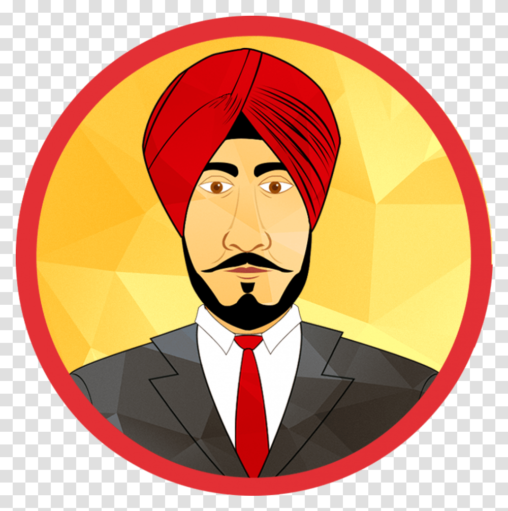 Class Sikh Illustration, Logo, Trademark, Badge Transparent Png