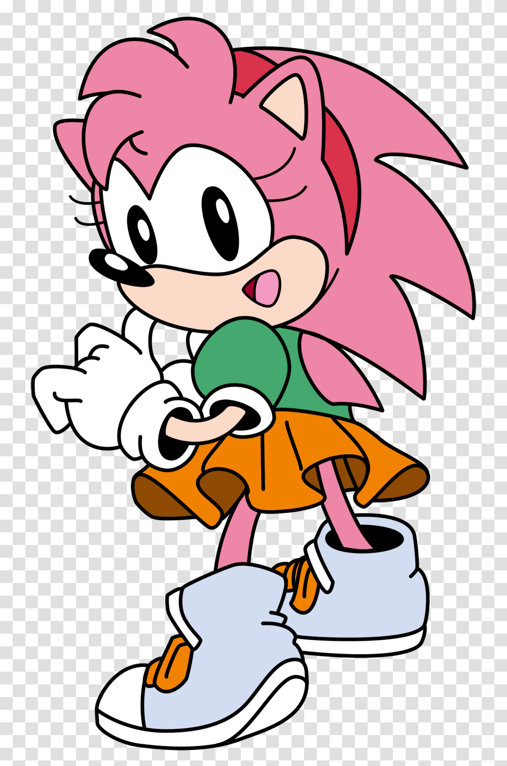 Classic Amy Amy Rose And Sonic Background, Floral Design, Pattern Transparent Png