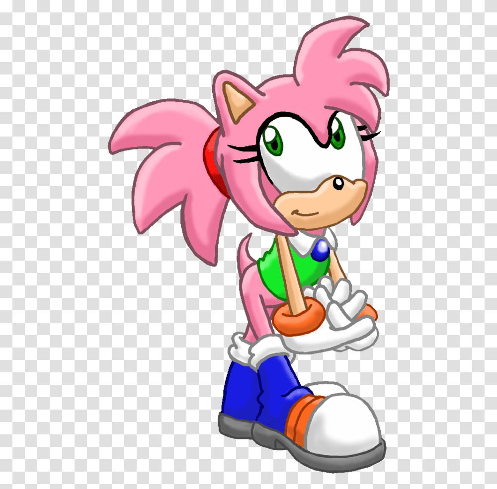 Classic Amy Rose Sprites, Toy, Elf, Performer Transparent Png