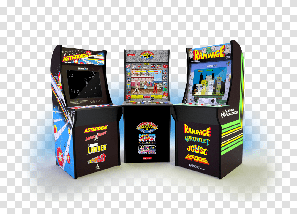 Classic Arcade Games For The Home, Kiosk, Arcade Game Machine Transparent Png