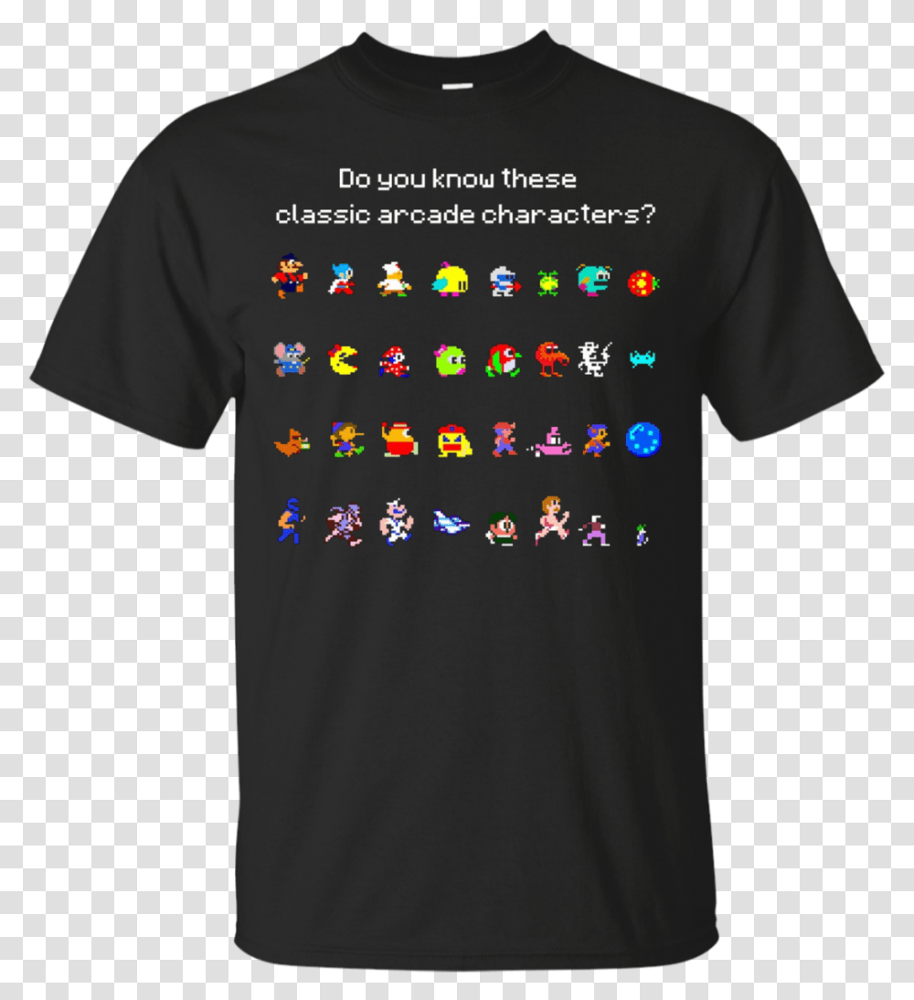 Classic Arcade Video Game Trivia Character Retro T Shirt Harry Potter Stranger Things Shirt, Apparel, T-Shirt, Plant Transparent Png