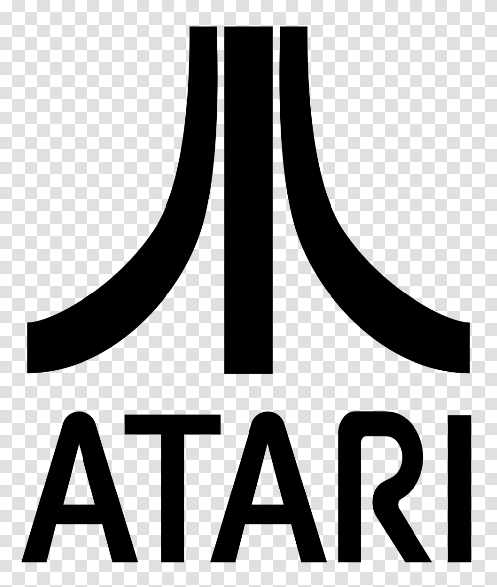 Classic Atari Logo Perhaps The Best Videogame Company Logo Of All, Gray, World Of Warcraft Transparent Png