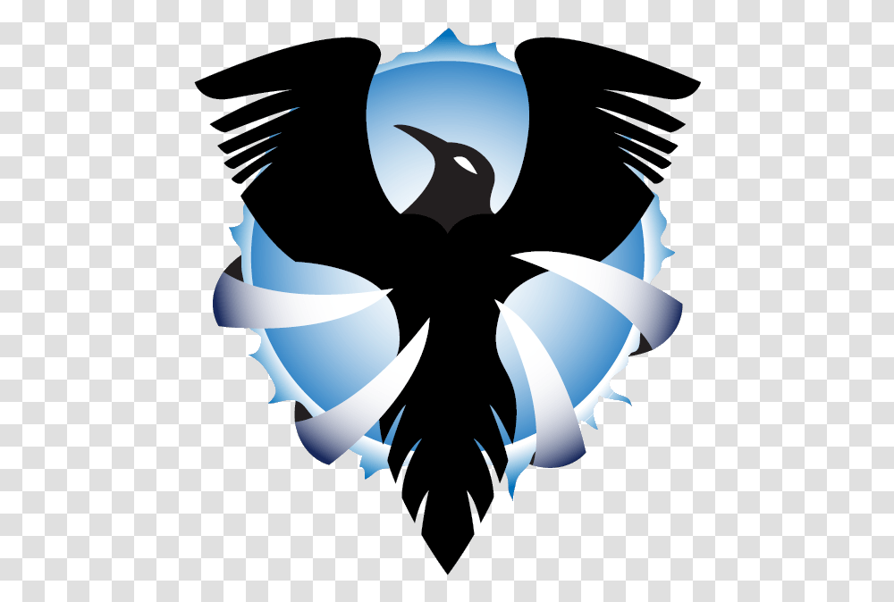 Classic Battletech Logo Logos Download Logo Raven Icon, Symbol, Bird, Animal, Graphics Transparent Png