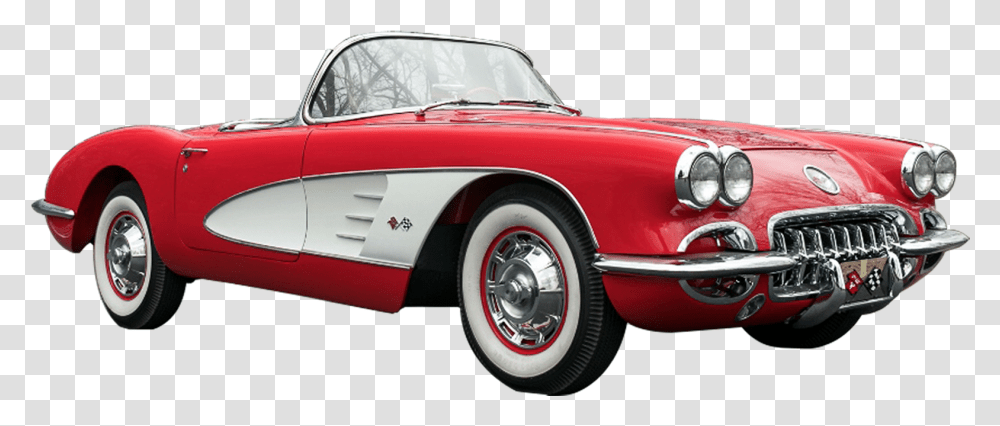Classic Car Auction 64 Corvette No Background, Vehicle, Transportation, Automobile, Tire Transparent Png