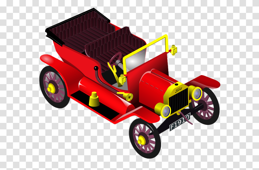 Classic Car Clipart, Vehicle, Transportation, Fire Truck, Automobile Transparent Png