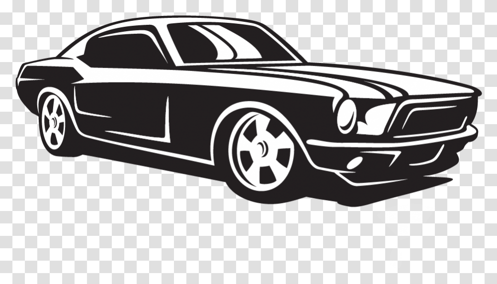 Classic Car Material Vector Design Car Black And White, Vehicle, Transportation, Sedan, Wheel Transparent Png